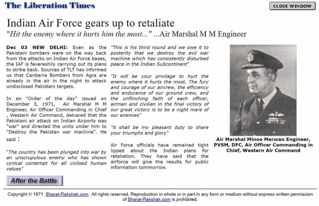 Air Mshl Minoo Engineer