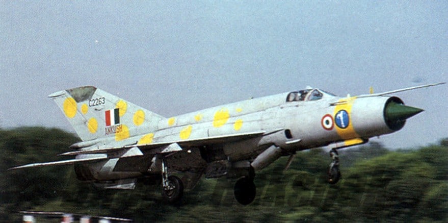 Indian Air Force MiG-21 history