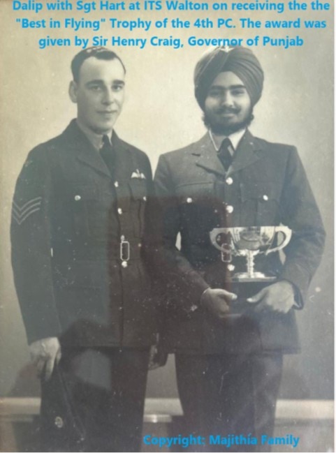 Dalip Singh Majithia India Air Force