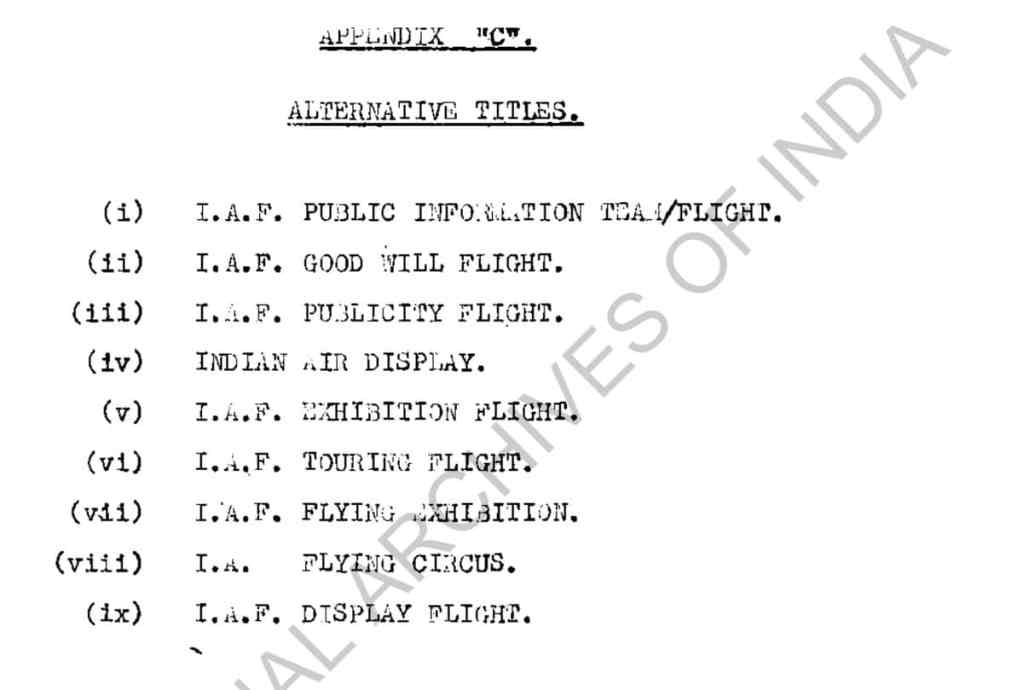Indian Air Force Aerobatic Teams