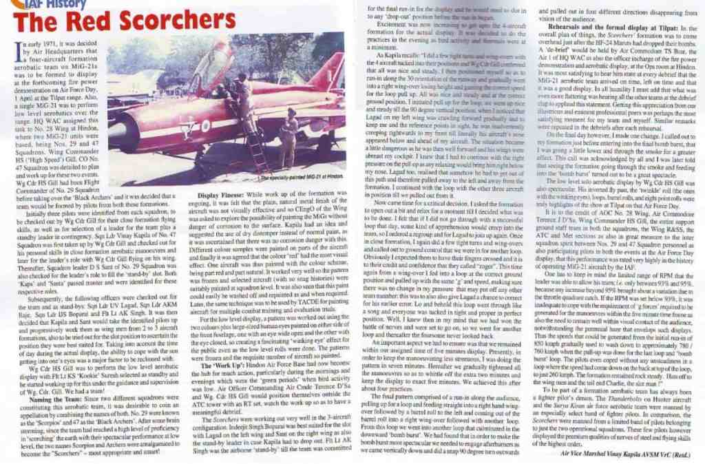 Indian Air Force Aerobatic Teams