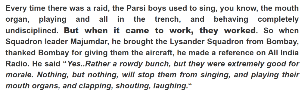 Parsi in IAF