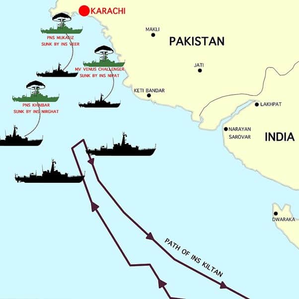Indian Air Force Navy Karachi 1971