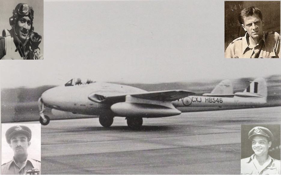 Vampire Jet Pilots in IAF, #IAFHistory