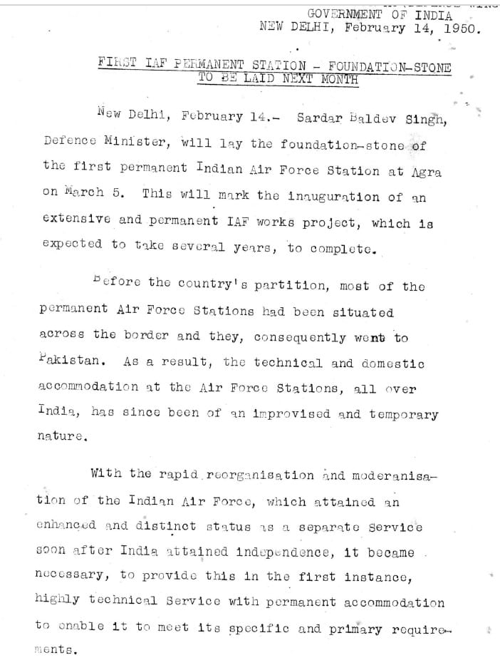 Indian Air Force Wings History