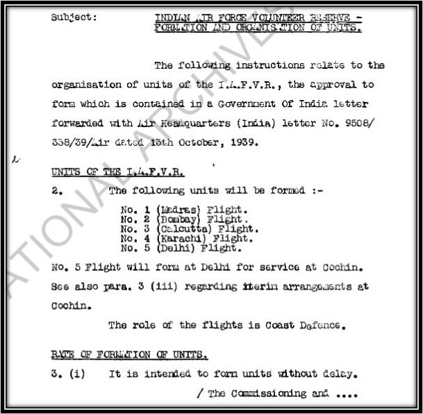 Indian Air Force expansion 1942