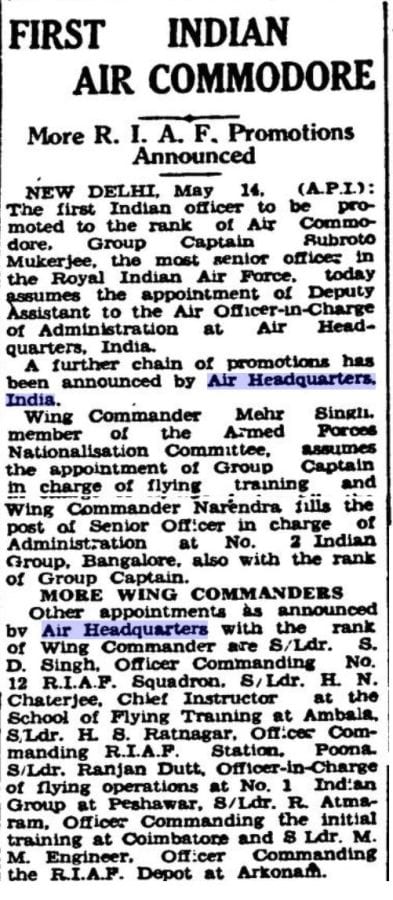 Target C Indian Air Force nationalisation
